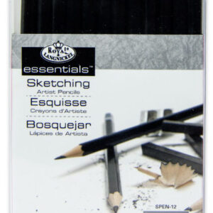 Royal & Langnickel - Essentials - Artist Pencils - Sketching Pencil Set (12 Pieces)