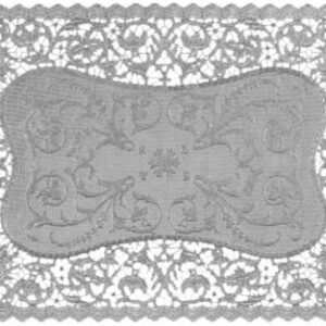 Royal Lace - Doilies - Silver Foil Placemats (9.75" x 14.5")