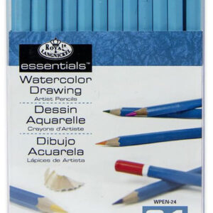 Royal & Langnickel - Essentials - Artist Pencils - Watercolor Pencil Set (24 Pieces)