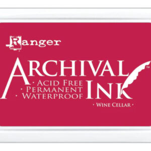 Ranger - Archival Ink - Pad - Wine Cellar