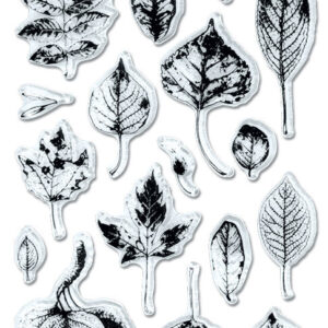 MultiCraft - Forever in Time - Clear Stamps - Leaves