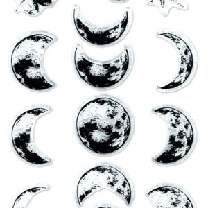 MultiCraft - Forever in Time - Clear Stamps - Crescent Moon