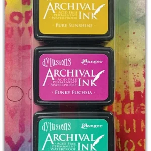 Ranger - Dyan Reaveley - Dylusions - Mini Archival Ink Pads - Kit #3