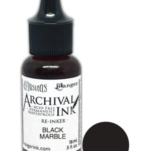Ranger - Dyan Reaveley - Dylusions - Archival Ink - Reinker - Black Marble