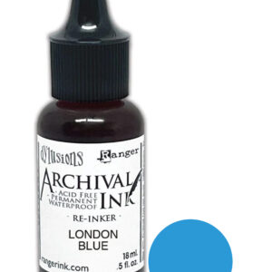 Ranger - Dyan Reaveley - Dylusions - Archival Ink - Reinker - London Blue