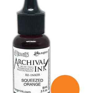 Ranger - Dyan Reaveley - Dylusions - Archival Ink - Reinker - Squeezed Orange