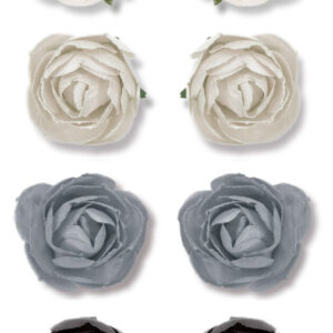 MultiCraft - Forever in Time - Handmade Paper Rosebuds - Classic