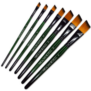 MulitCraft - Artist Brush Set - Angular (7 Pieces)