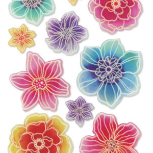 MultiCraft - Forever in Time - 3D Handmade Stickers - Flower