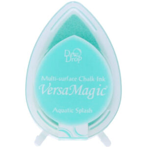 Tsukineko - VersaMagic - Archival Chalk Pigment Ink - Dew Drop - Aquatic Splash
