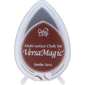 Tsukineko - VersaMagic - Archival Chalk Pigment Ink - Dew Drop - Jumbo Java