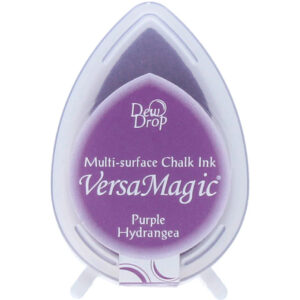Tsukineko - VersaMagic - Archival Chalk Pigment Ink - Dew Drop - Purple Hydrangea