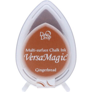 Tsukineko - VersaMagic - Archival Chalk Pigment Ink - Dew Drop - Gingerbread
