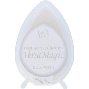 Tsukineko - VersaMagic - Archival Chalk Pigment Ink - Dew Drop - Cloud White