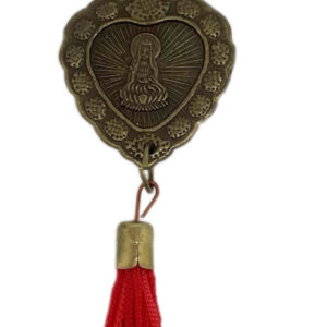 Gary Burlin - Oriental Tassel - Buddha Heart - 9" (5 Pieces)