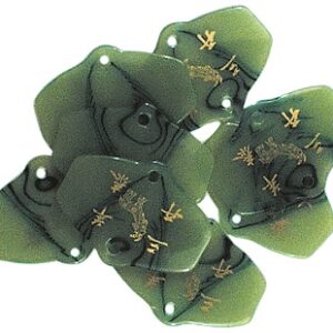 Gary Burlin - Plastic Jade Shapes - Peace & Tranquility (8 Pieces)