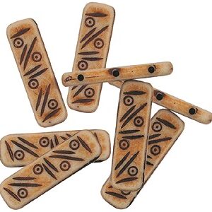 Gary Burlin - Faux Bone Beads (8 Pieces)