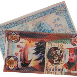 Gary Burlin - Chinese Paper Money - 7.75" x 4" (40 Pieces)