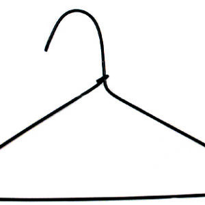 Stanislaus Imports - Black Wire Hangers - Medium - 3" (10 Pieces)