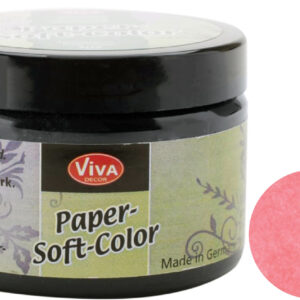 Viva Décor - Paper-Soft-Color - Light Carmine Red (2.5oz)