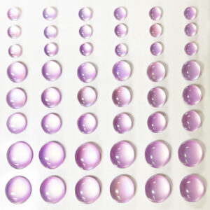 Want2Scrap - Bling - Dew Drops - Lavender (48 Pieces)