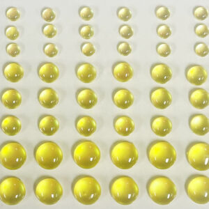Want2Scrap - Bling - Dew Drops - Yellow (48 Pieces)