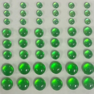 Want2Scrap - Bling - Dew Drops - Green (48 Pieces)