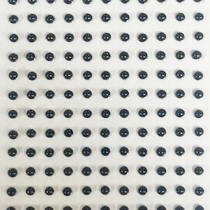 Want2Scrap - Bling - Teeny Tiny - Pearls - Black (176 Pieces)
