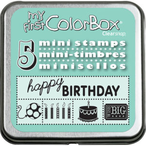 Clearsnap - My First ColorBox - Mini Stamp Set - Birthday
