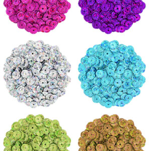 MultiCraft - Krafty Kids - Glitter Sequins - Cup - Glam (6mm)