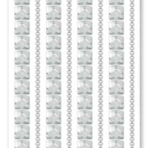 MultiCraft - Forever in Time - Jewel Borders - Square Lines - Crystal