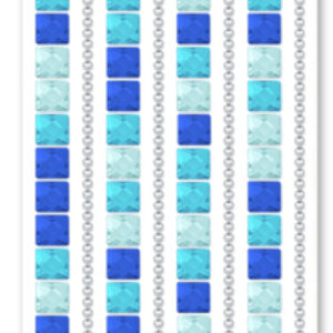 MultiCraft - Forever in Time - Jewel Borders - Square Lines - Ocean