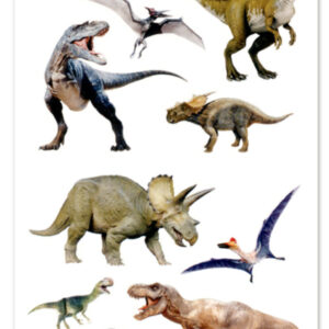 MultiCraft - Forever in Time - Paper Craft Stickers - Dinosaurs