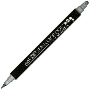 Zig - Clean Color - Dot Marker - Silver