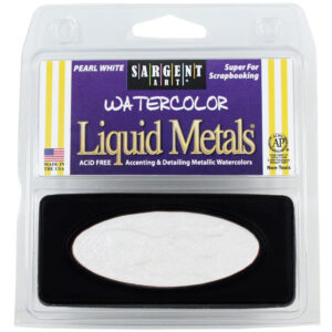 Sargent Art - Watercolor - Liquid Metals - Pearl White