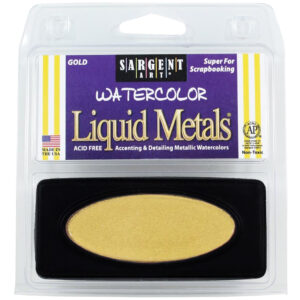 Sargent Art - Watercolor - Liquid Metals - Gold