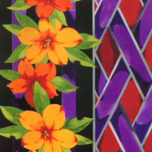 Sullivan Paper - Gift Wrap - Orchid Lattice (25' x 30")