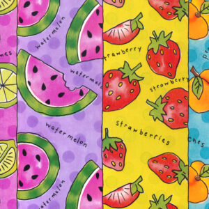 Sullivan Paper - Gift Wrap - Fruit Salad (25' x 30")