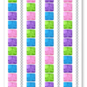 MultiCraft - Forever in Time - Jewel Borders - Square Lines - Multi