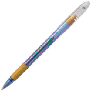 Pentel - Krazy Pop - Iridescent Metallic Gel Pens - Velvet Stardust (Blue/Gold)