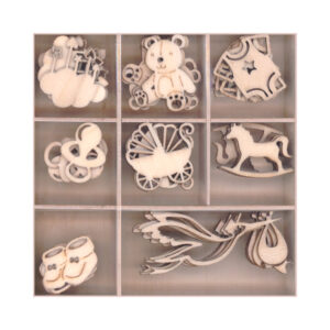 Gary Burlin - Wooden Elements - Baby (40 Pieces)