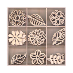 Gary Burlin - Wooden Elements - Spring (45 Pieces)