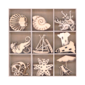 Gary Burlin - Wooden Elements - At the Beach (45 Pieces)