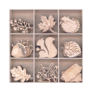 Gary Burlin - Wooden Elements - Fall (45 Pieces)