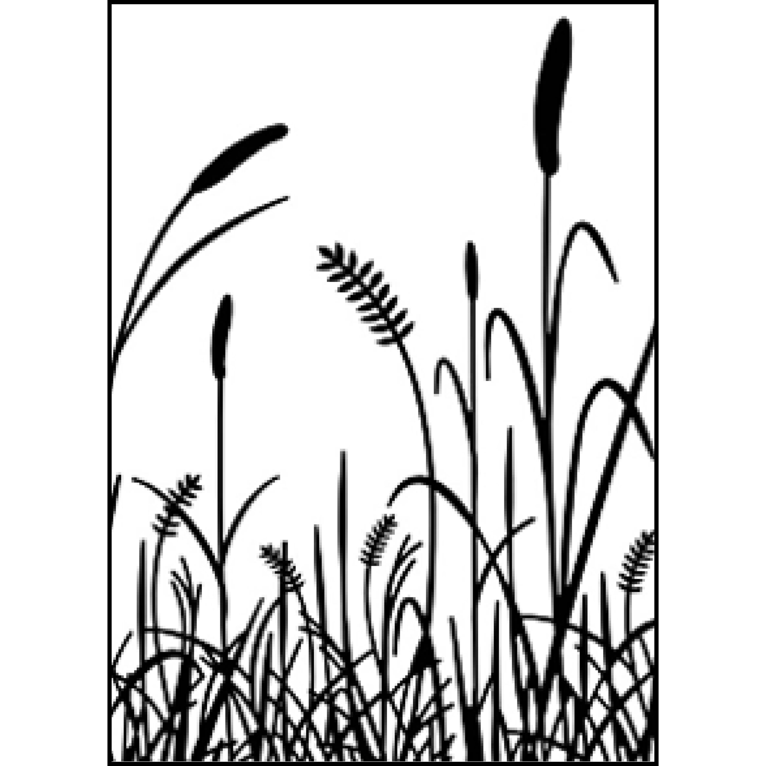 Gary Burlin - Embossing Folder - Cattails