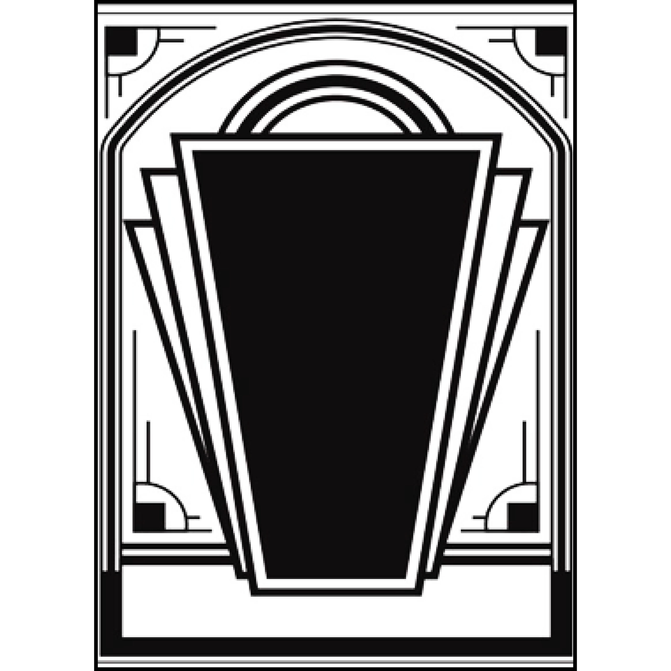 Gary Burlin - Embossing Folder - Art Deco Frame