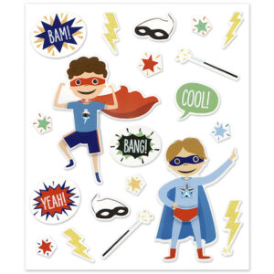 MultiCraft - Forever in Time - Handmade Stickers - Superkids