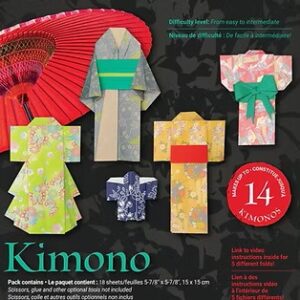 AITOH - Origami - Kimono (5.87" x 5.87")