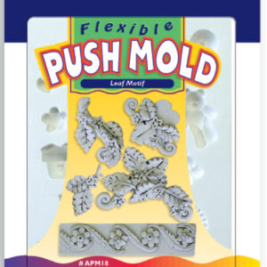 Polyform - Sculpey - Flexible Push Mold - Leaf Motif