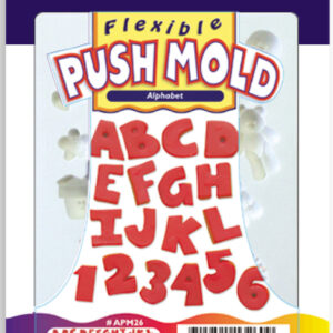 Polyform - Sculpey - Flexible Push Mold - Alphabet
